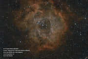 Celestron Advanced VX 6-inch Rowe-Ackermann Schmidt Astro reflector telescope capturing deep-sky image of NGC 2244.