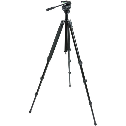 Celestron TrailSeeker fluid pan tripod for binoculars, adjustable tripod with fluid head for smooth positioning and stability.
