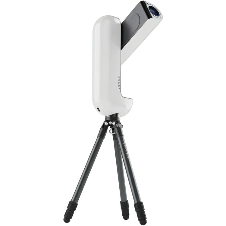 VAONIS Vespera III smart telescope with sleek design and compact form, ideal for beginner stargazing and astrophotography.